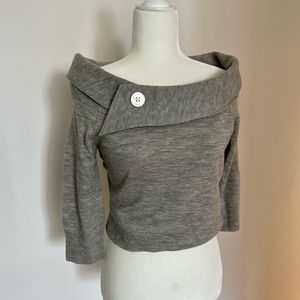 Banana Republic - Extra Fine Italian Merino Wool 3/4 sleeve sweater